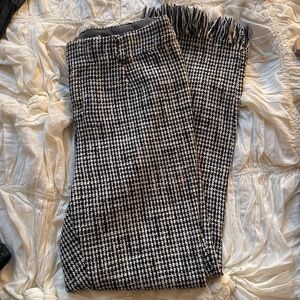 Free People knit houndstooth pants